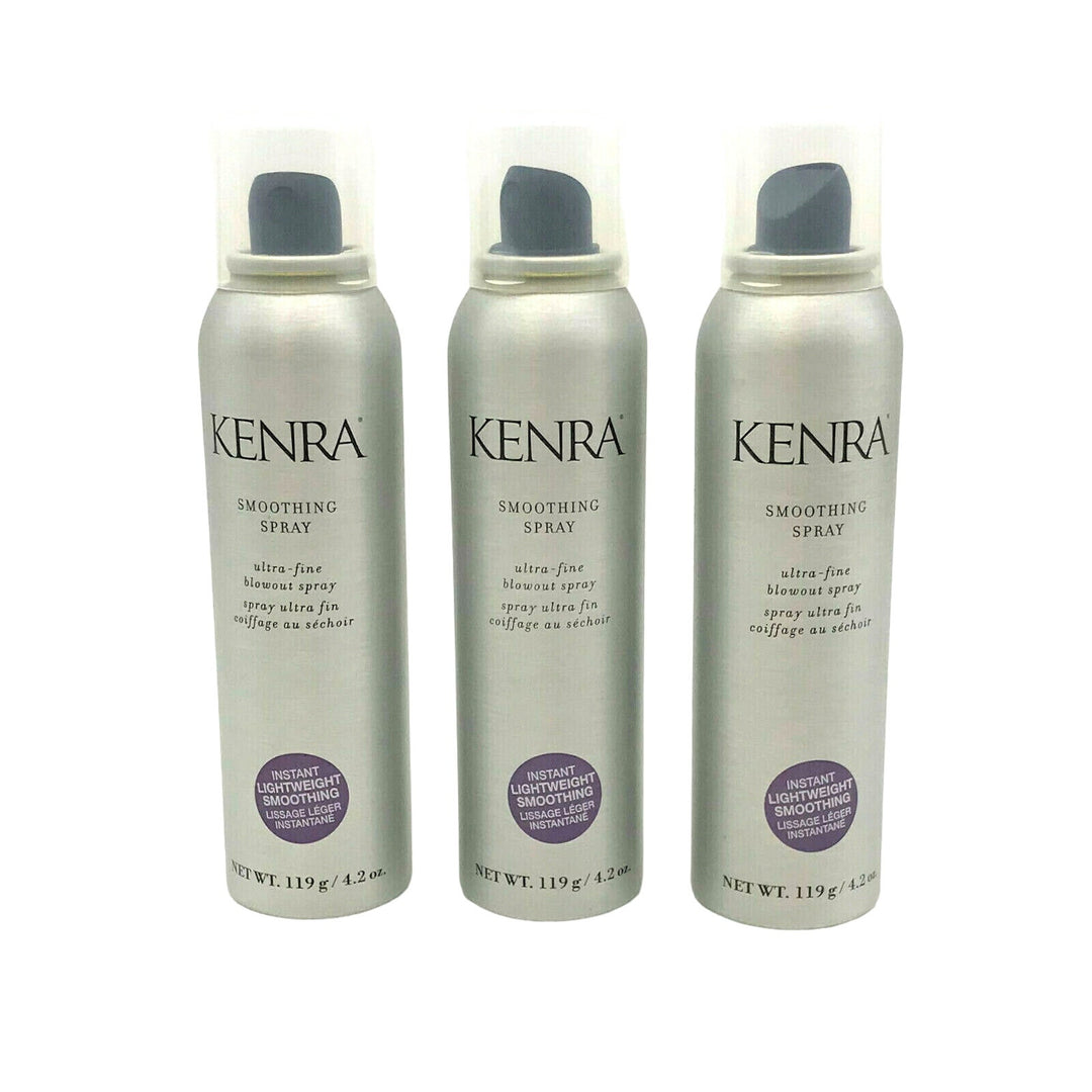 Kenra Smoothing Spray Ultra Fine Blowout Spray 4.2 oz-Pack of 3