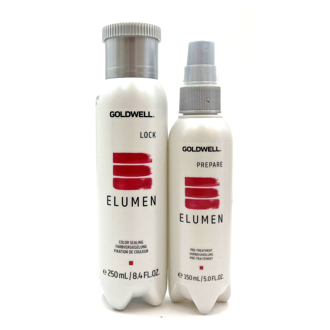 Goldwell Elumen Lock 8.4 oz & Prepare 5 oz Duo