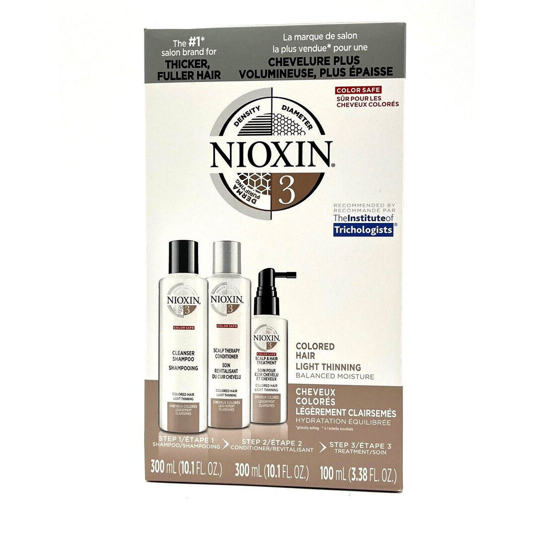 Nioxin System 3 Colored Hair Light Thinning Kit