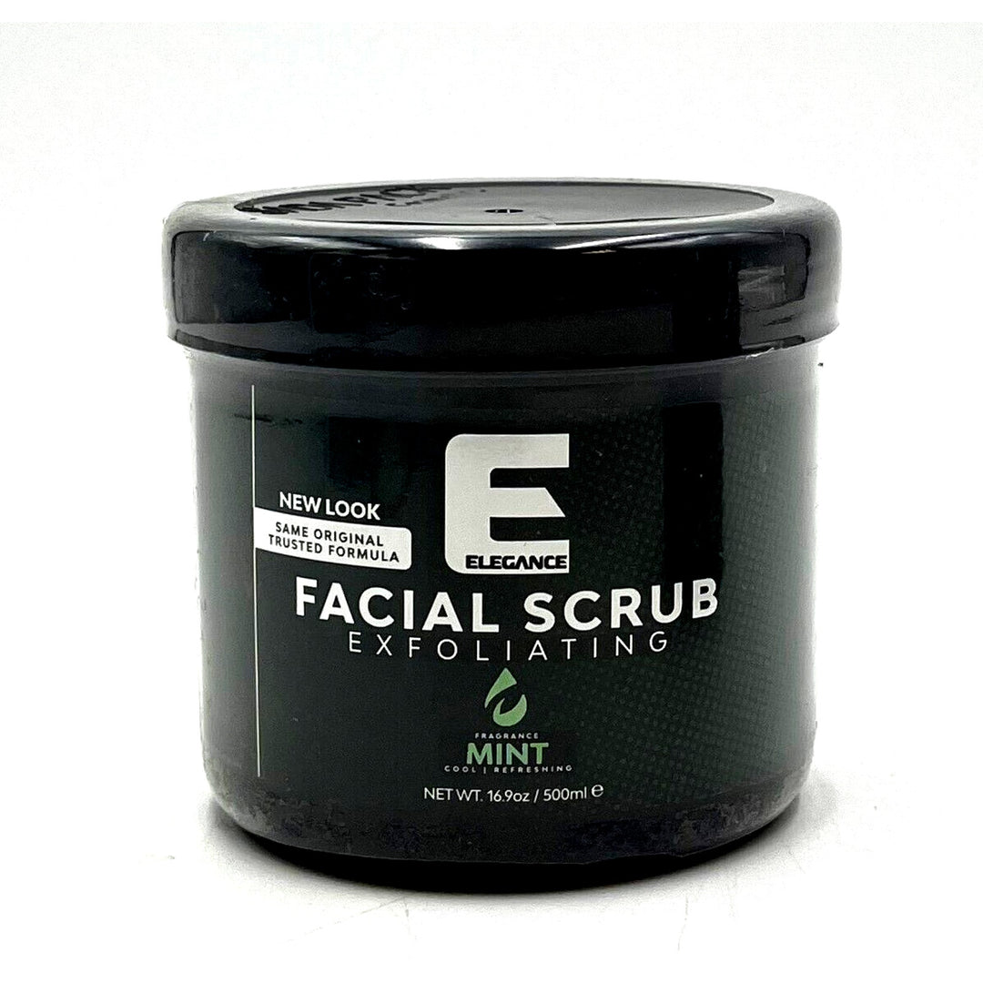 Elegance Facial Scrub Exfoliating Mint 16.9 oz