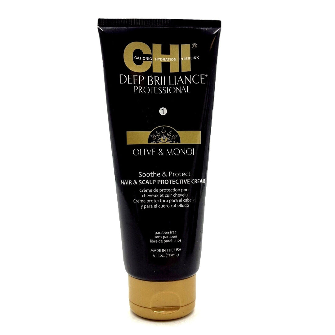 CHI Brilliance Professional Sooth & Protect Hair Scalp Protective Cream 6 oz