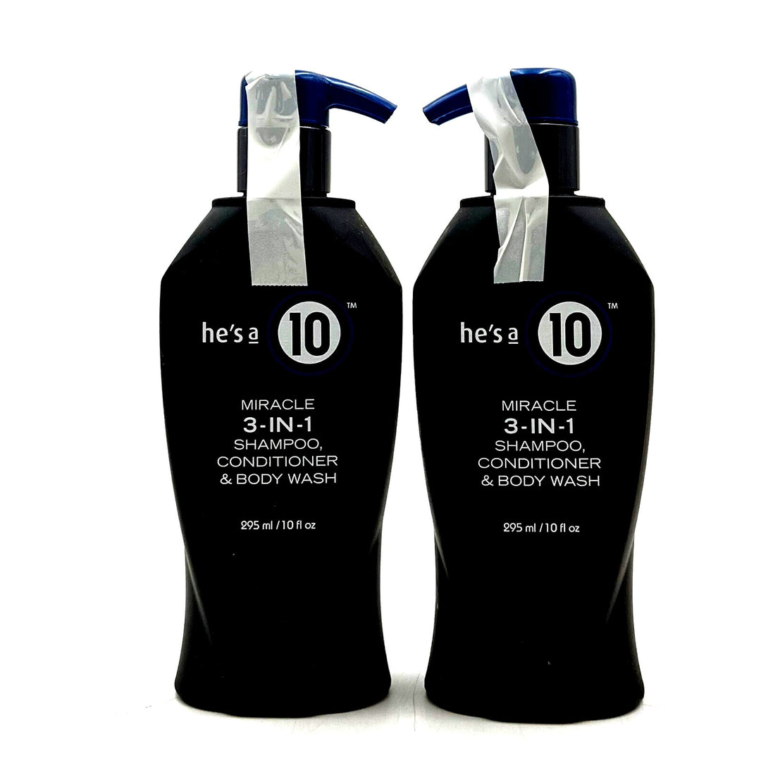 It's A 10 Miracle 3-IN-1 Shampoo, Conditioner, Body Wash 10 oz-2 Pack