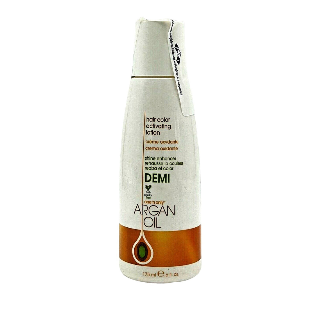 One N Only Argan Oil Hair Color Activating Lotion Shine Enhancer Demi 6 oz