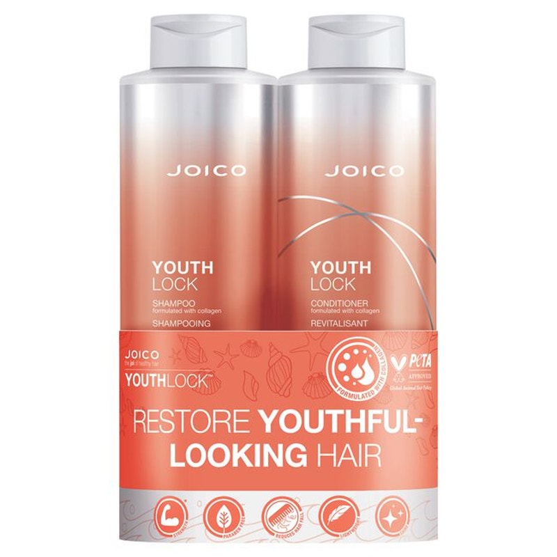 Joico Youthlock Summer Shampoo & Conditioner 33.8 oz Duo