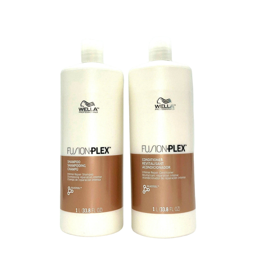 Wella Fusion Plex Intense Repair Shampoo & Conditioner 33.8 oz