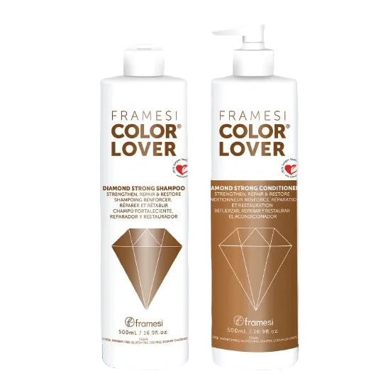 Framesi Color Lover Diamond Strong Shampoo &amp; Conditioner 16.9 fl.oz Duo
