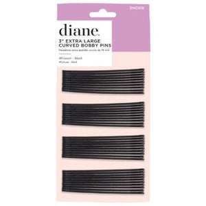 Diane Large & Long Bobby Pins 2.5", 40 Pack-Black