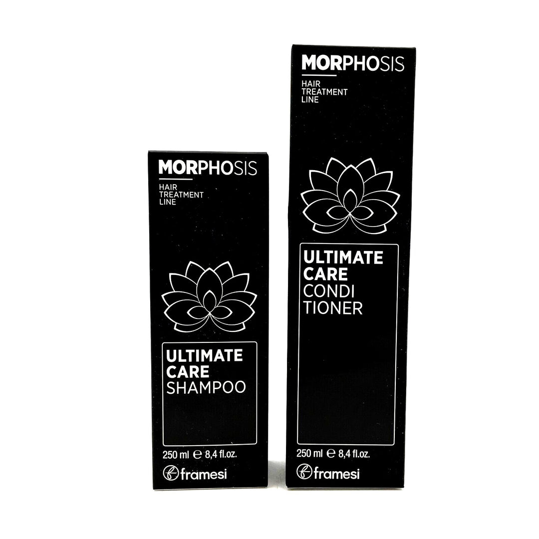 Framesi Morphosis Hair Treatment Line Ultimate Care Shampoo & Conditioner 8.4 oz Duo