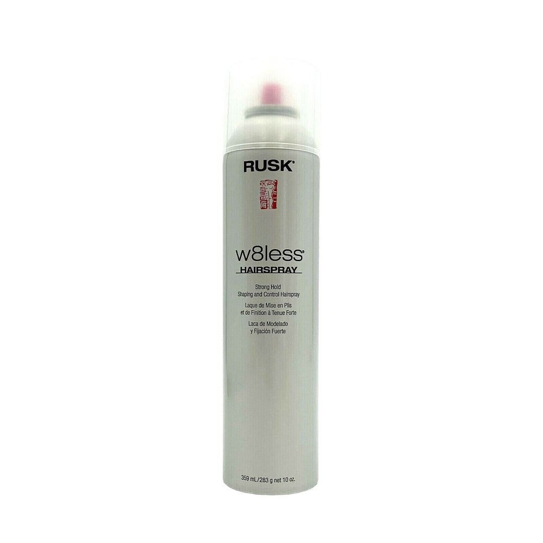 Rusk W8less Hairspray Strong Hold Shaping & Control 80% VOC 10 oz