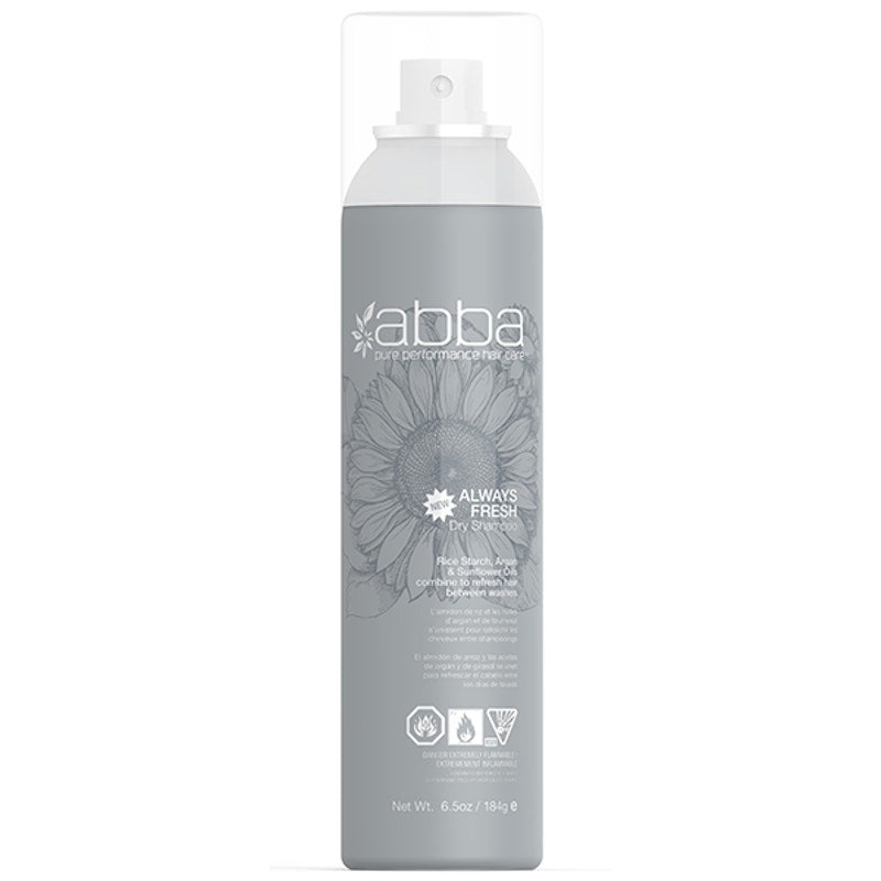 Abba Always Fresh Dry Shampoo, 6.5 oz