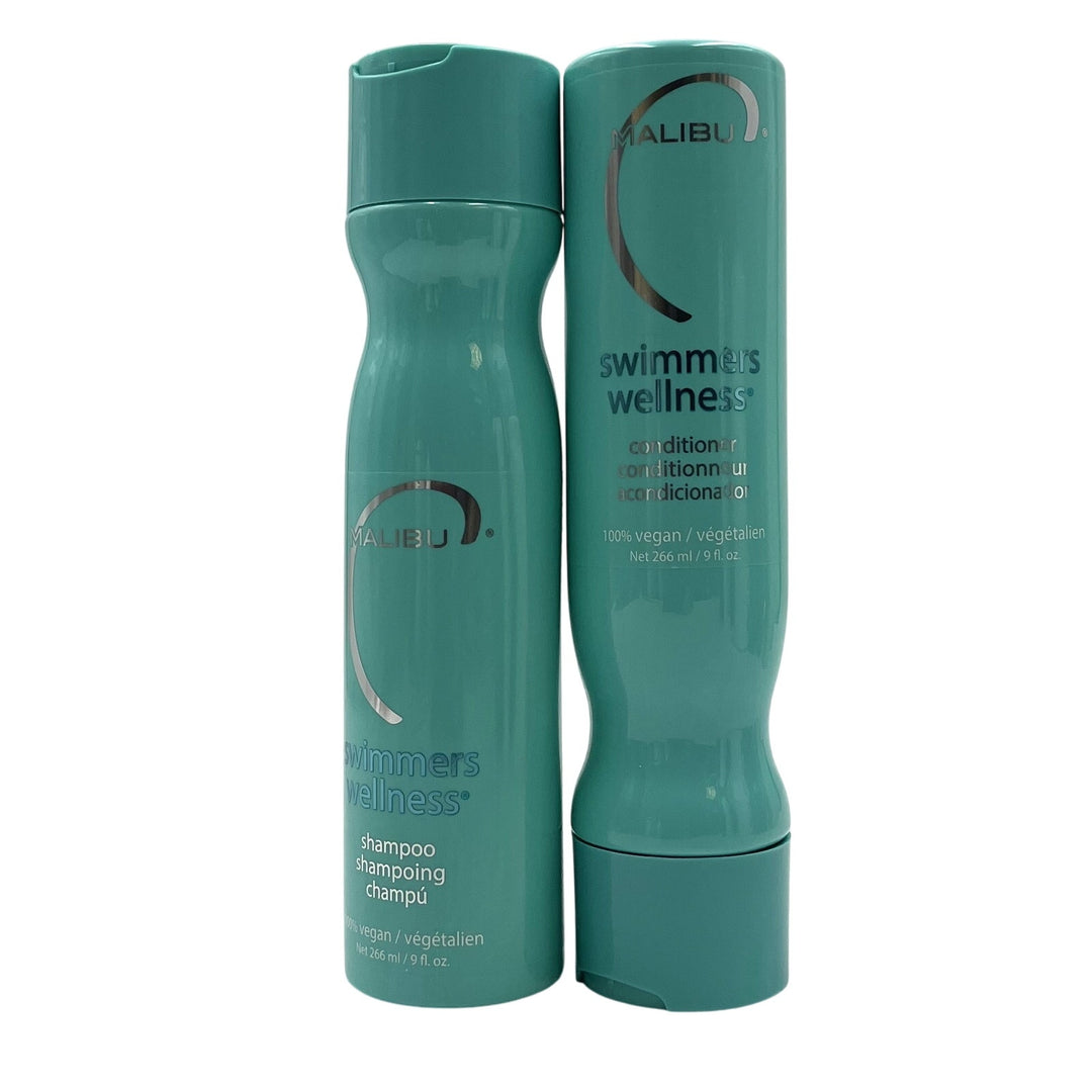 Malibu C Swimmers Shampoo &amp; Conditioner 9 fl.oz Duo