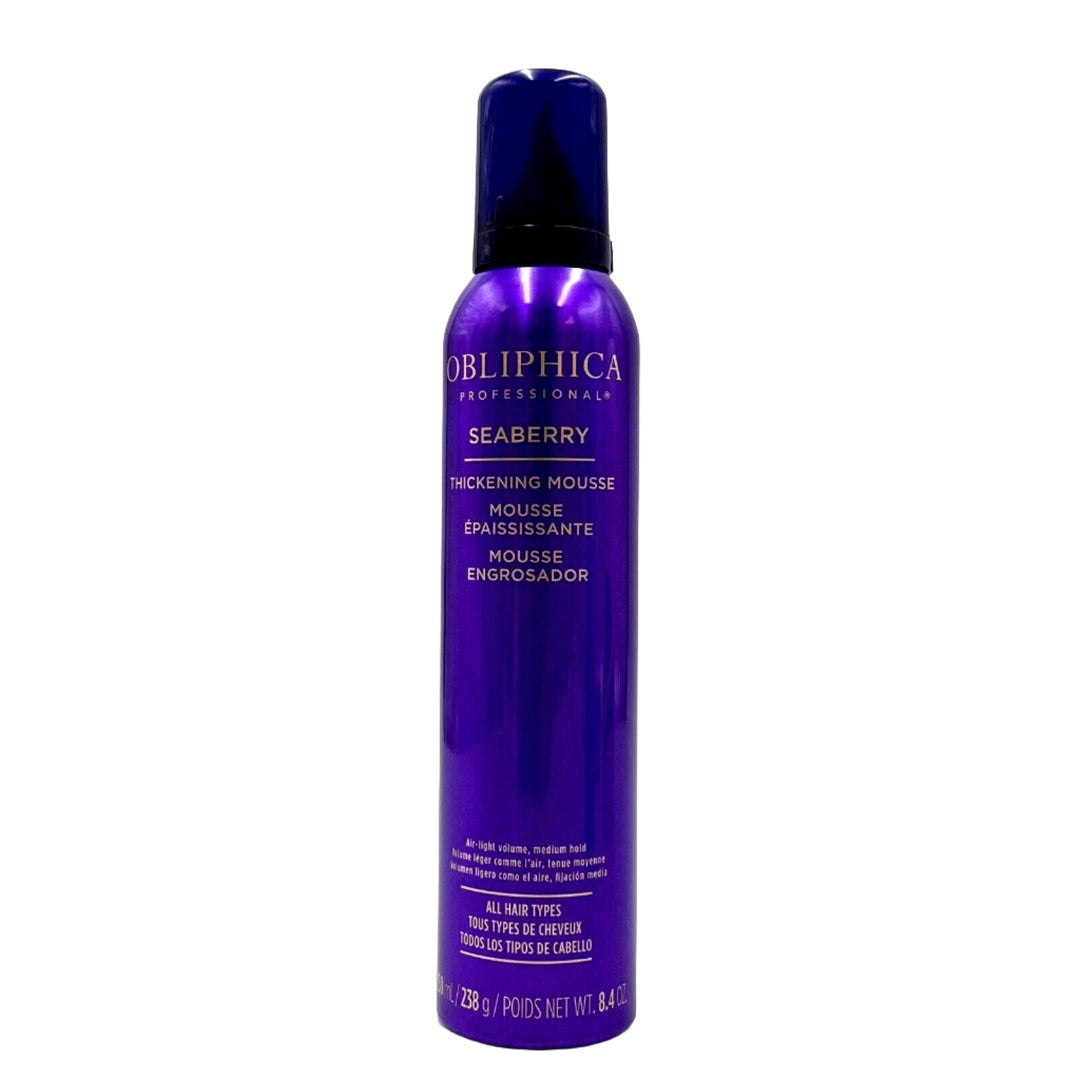 Obliphica Seaberry Thickening Mousse - All Hair Types 8.4 oz