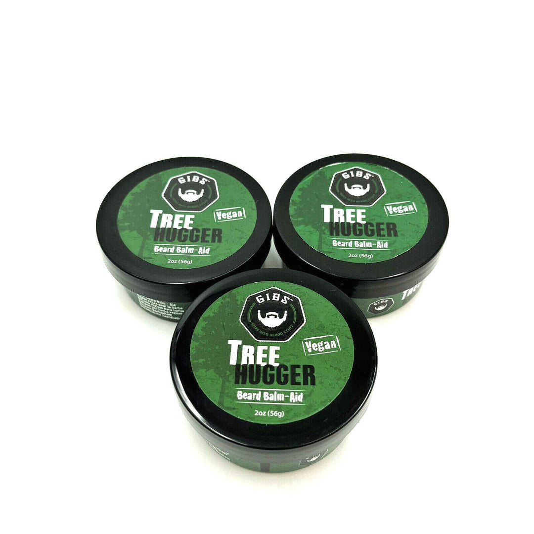 GIBS Tree Hugger Beard Balm-Aid Vegan 2 oz-Pack of 3