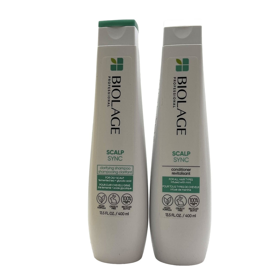 Biolage Scalp Sync Clarifying Shampoo & Conditioner 13.5 fl.oz Duo