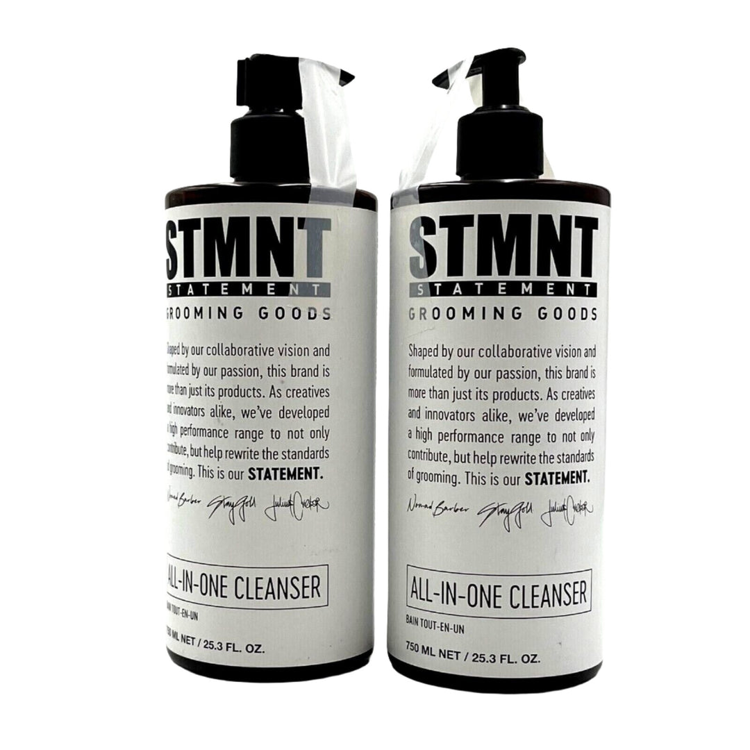 STMNT Grooming Goods All In One Cleanser 25.3 oz-2 Pack