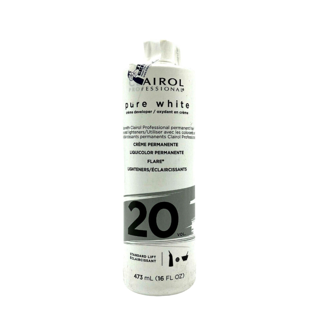 Clairol Professional Pure White Creme Developer 20 Volume 16 oz