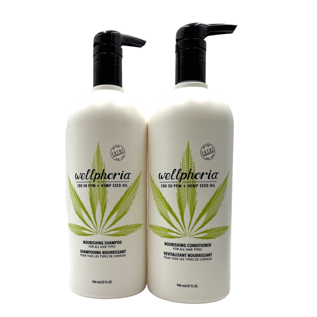 Wellphoria Nourishing Shampoo & Conditioner 32 fl.oz Duo