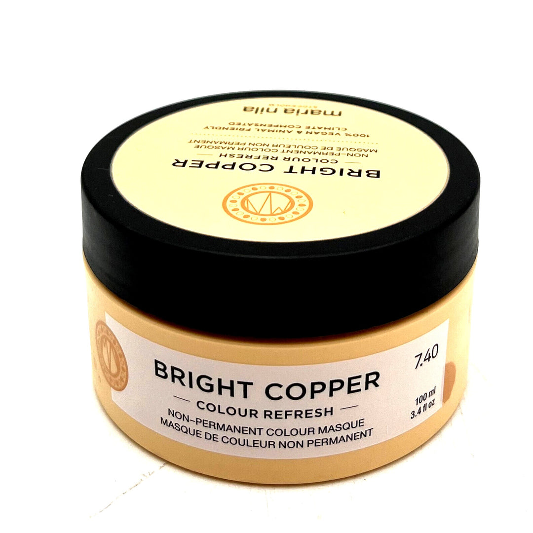 Maria Nila Bright Copper Colour Refresh Non-Permanent Colour Masque 3.4 oz