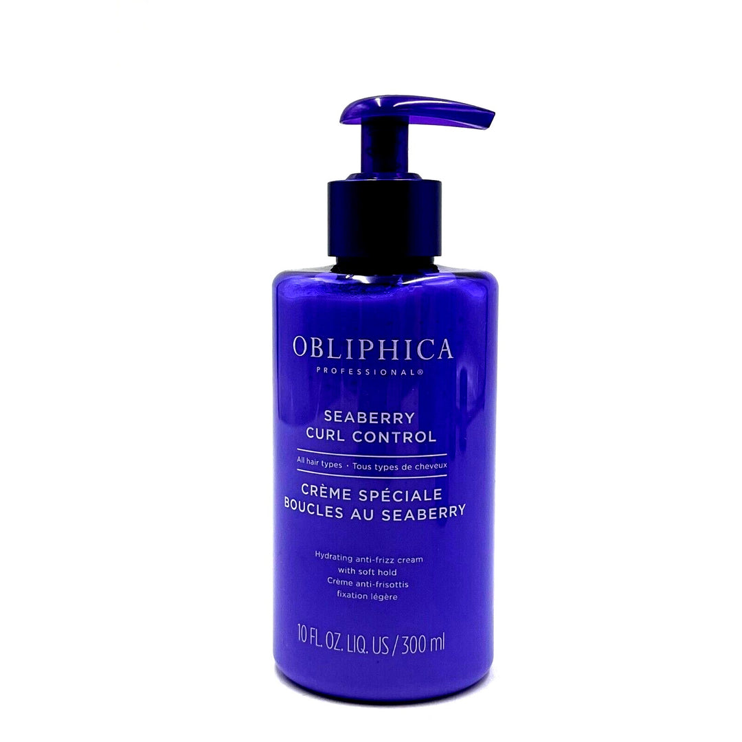 Obliphica Seaberry Curl Control Hydrating Anti Frizz Cream 10 oz