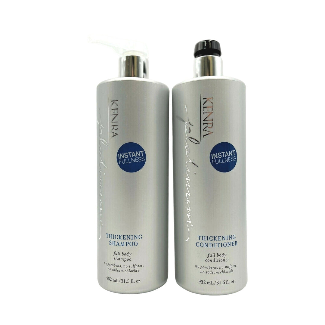 Kenra Platinum Thickening Full Body Shampoo & Conditioner 31.5 oz Duo