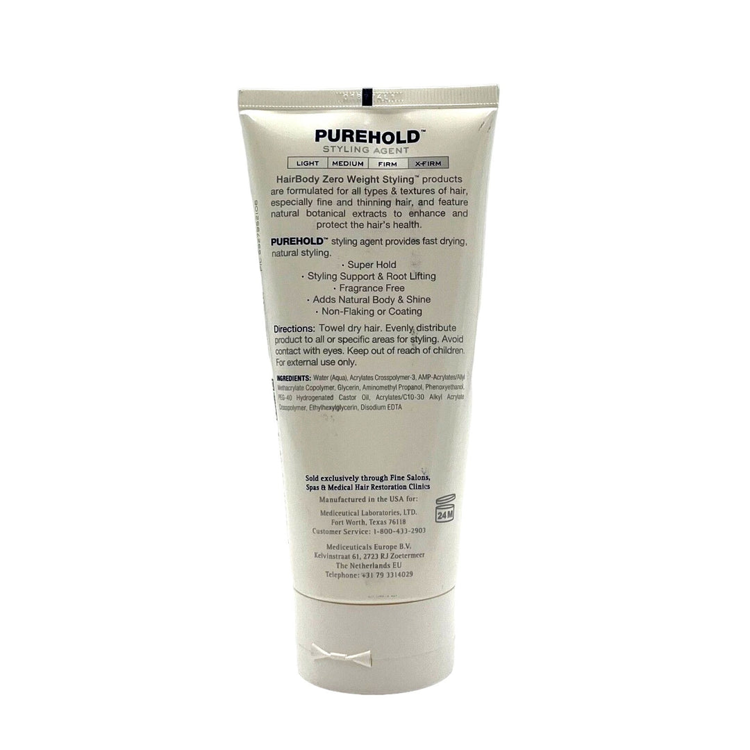 Mediceuticals HairBody Purehold Styling Agent 6 oz