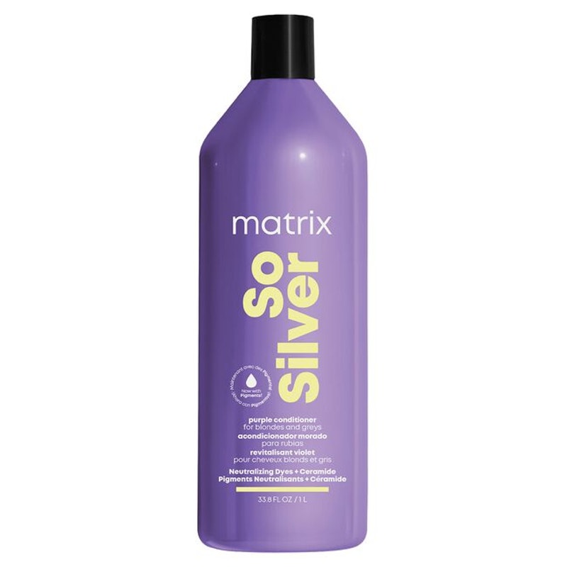 Matrix So Silver Shampoo & Purple Pigmented Conditioner 33.8 oz Duo