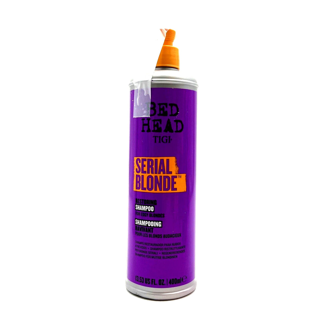 TIGI Bed Head Serial Blonde Purple Toning Shampoo 13.53 oz