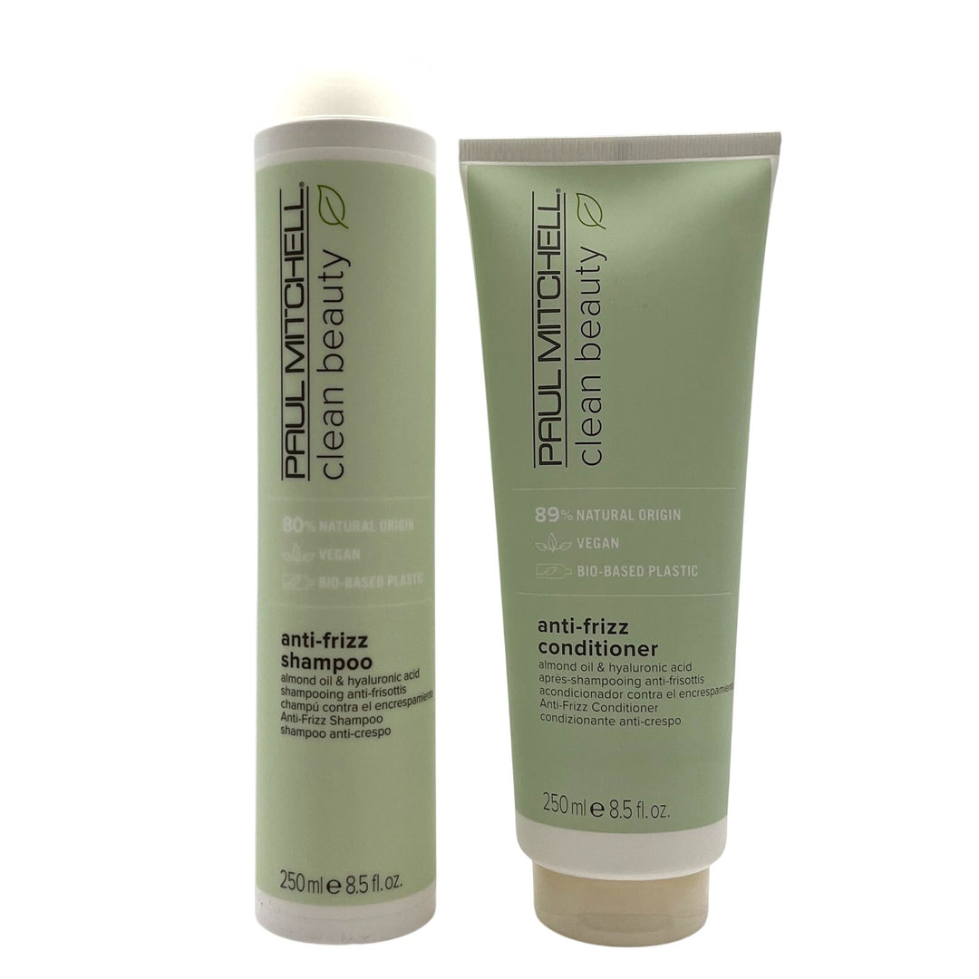 Paul Mitchell Clean Beauty Anti-Frizz Shampoo & Conditioner 8.5 fl.oz