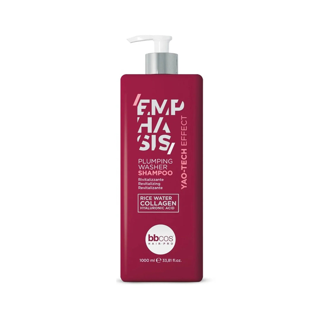 bbcos Emphasis Plumping Washer Shampoo Yao-Tech Effect 33.8 fl oz
