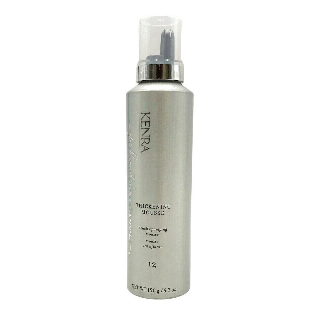 Kenra Platinum Thickening Mousse Density Plumping Mousse #12 6.7 oz