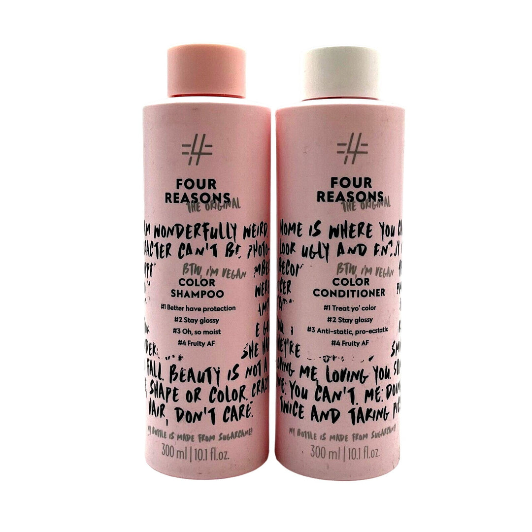 Four Reasons Hair Vegan Color Shampoo & Conditioner 10.1 oz Duo