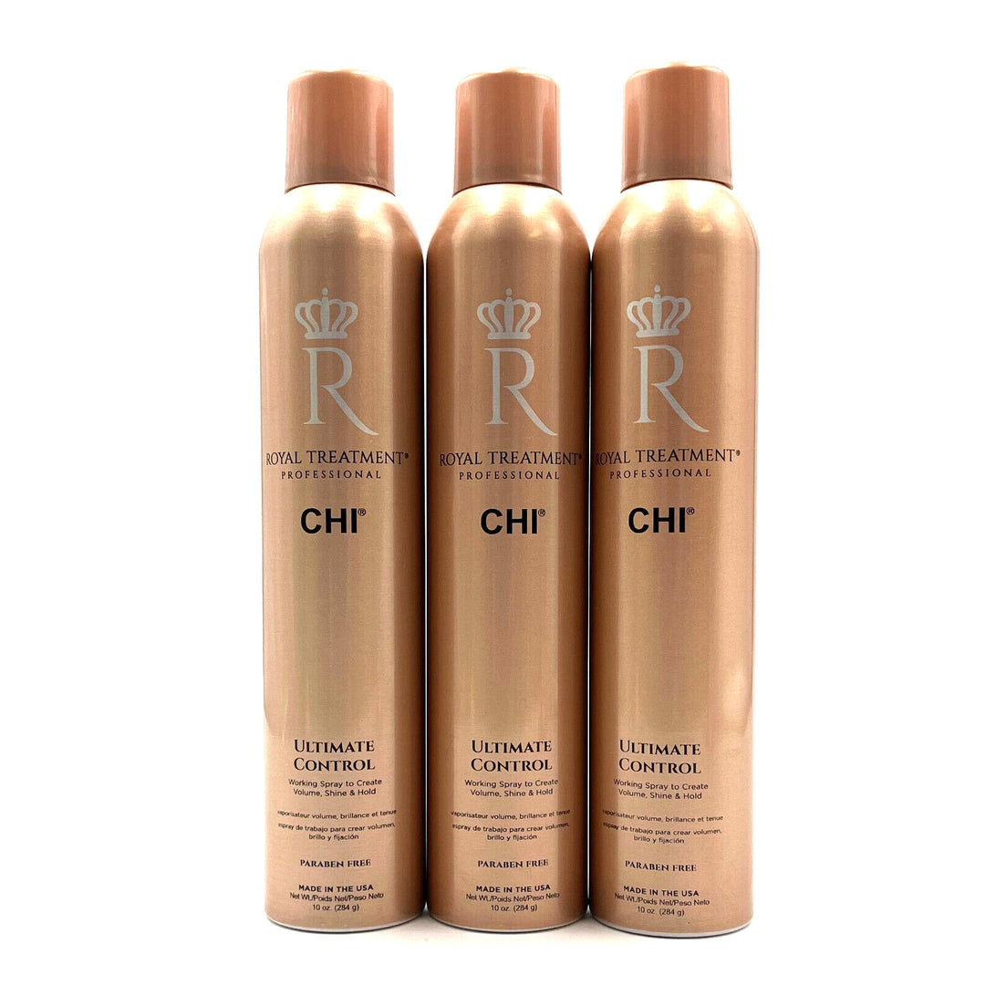 CHI Royal Treatment White & Truffle Foaming Mousse 8 oz-3 Pack