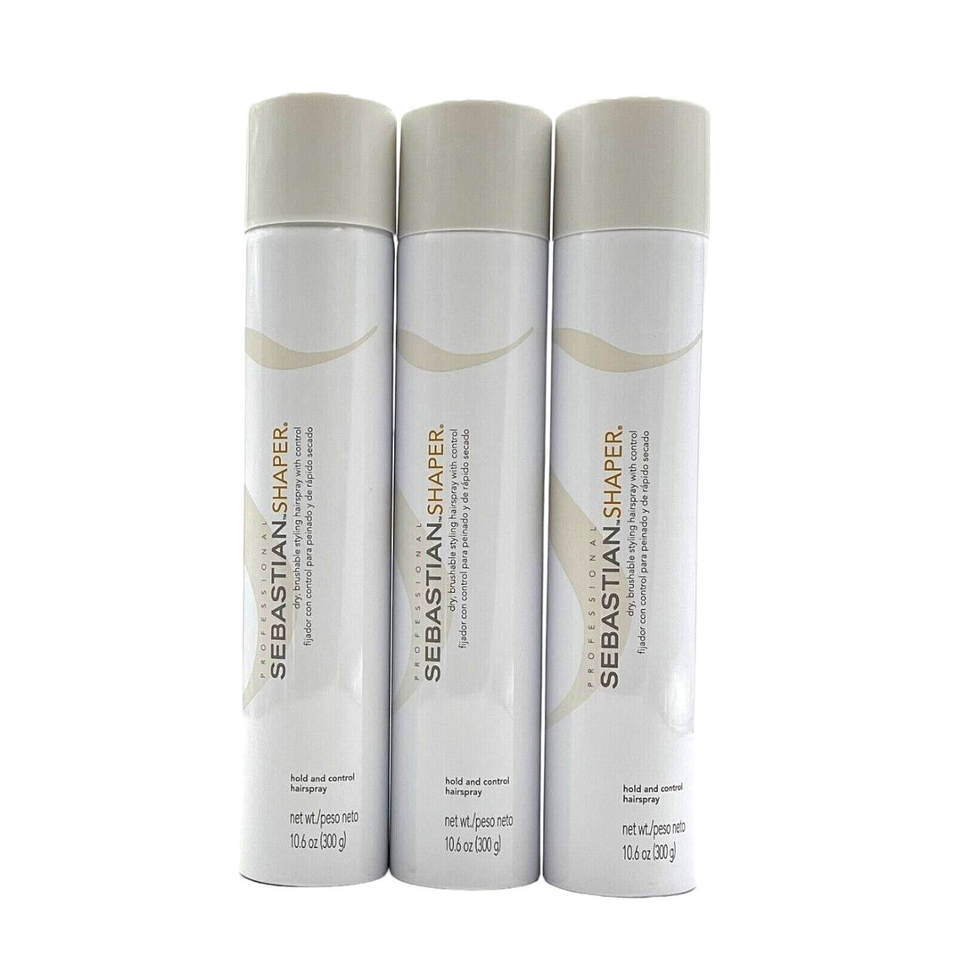 Sebastian Shaper Dry Brushable Styling Hairspray 10.6 oz-3 Pack