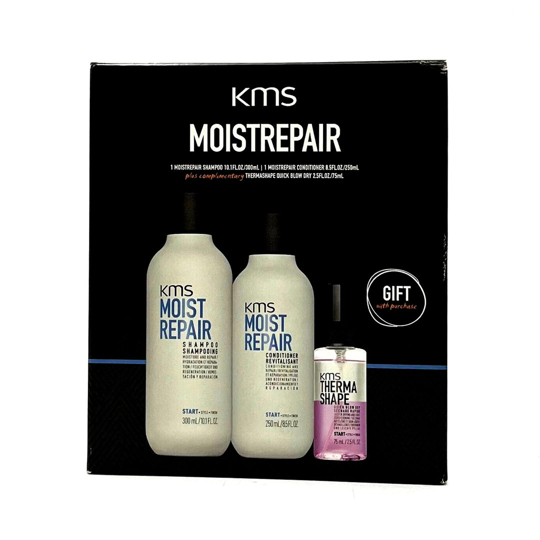 kms Moistrepair Holiday Gift Set(Shampoo/Conditioner/Blow Dry Mist)