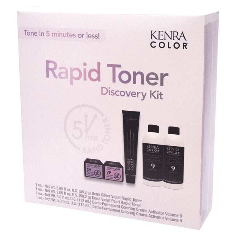 Kenra Rapid Toner Discovery Demi Color Kit(SV VP Developer)