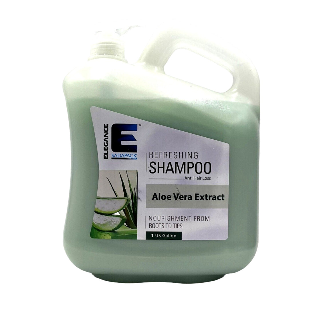 Elegance Refreshing Shampoo Anti Hair Loss Aloe Vera Extract 128 oz 1 Gallon