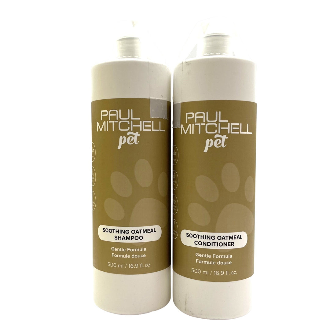 Paul Mitchell Pet  Pet Soothing Oatmeal Shampoo & Conditioner 16.9 fl.oz Duo