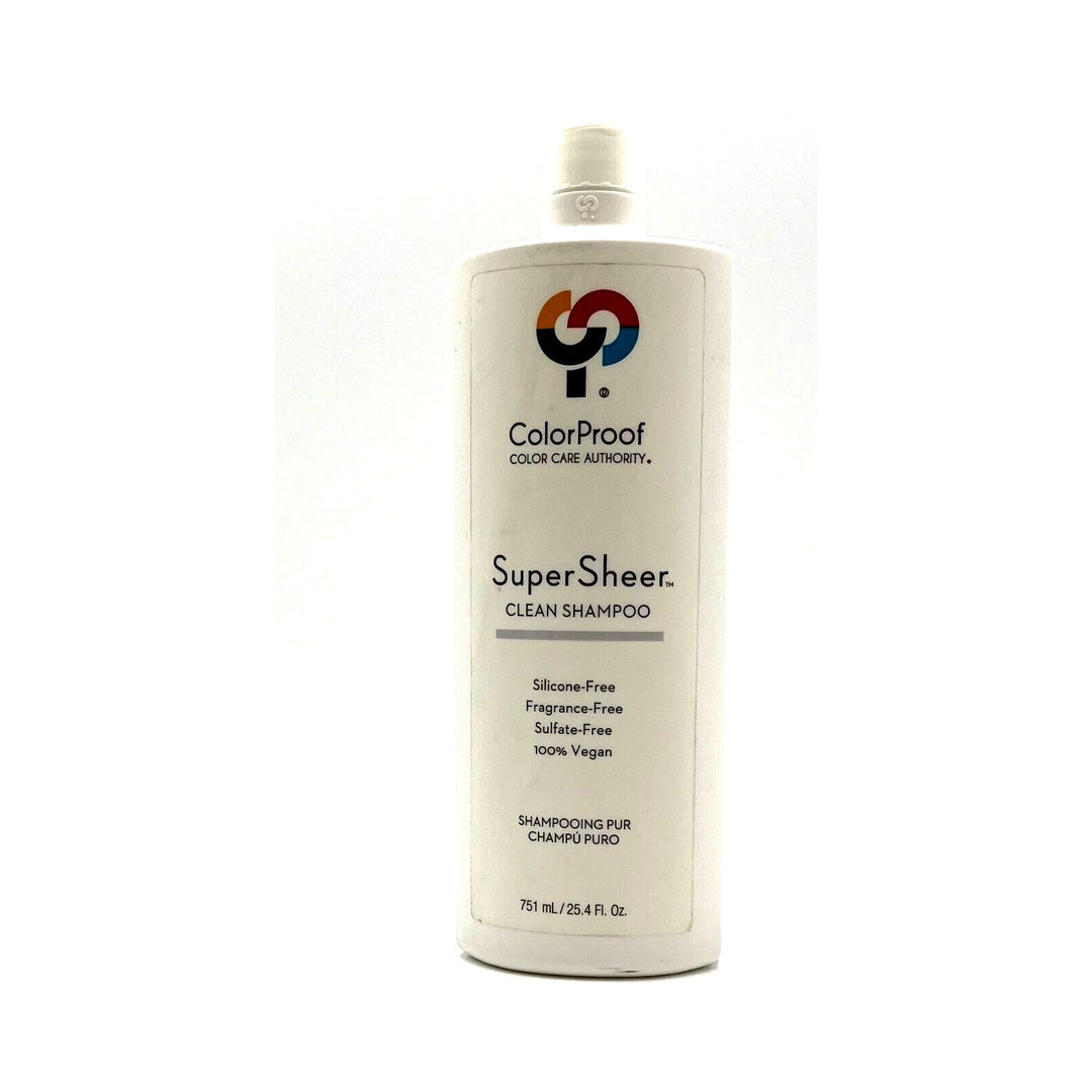 ColorProof SuperSheer Clean Shampoo 100% Vegan 25.4 oz