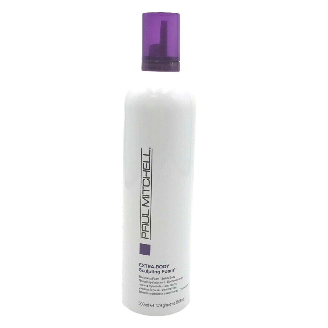 Paul Mitchell Extra Body Sculpting Foam Thickening Form-Build Body 16.9 oz