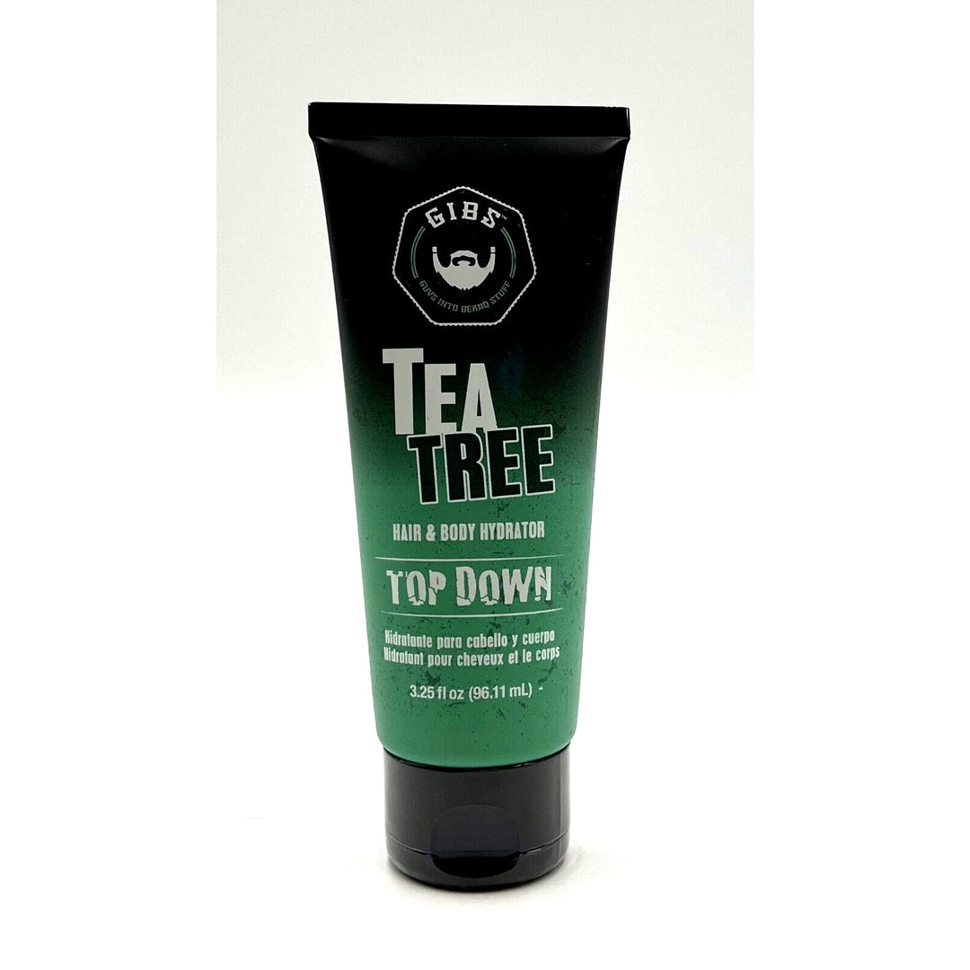 GIBS Tea Tree Hair Body Hydrator Top Down 3.25 oz