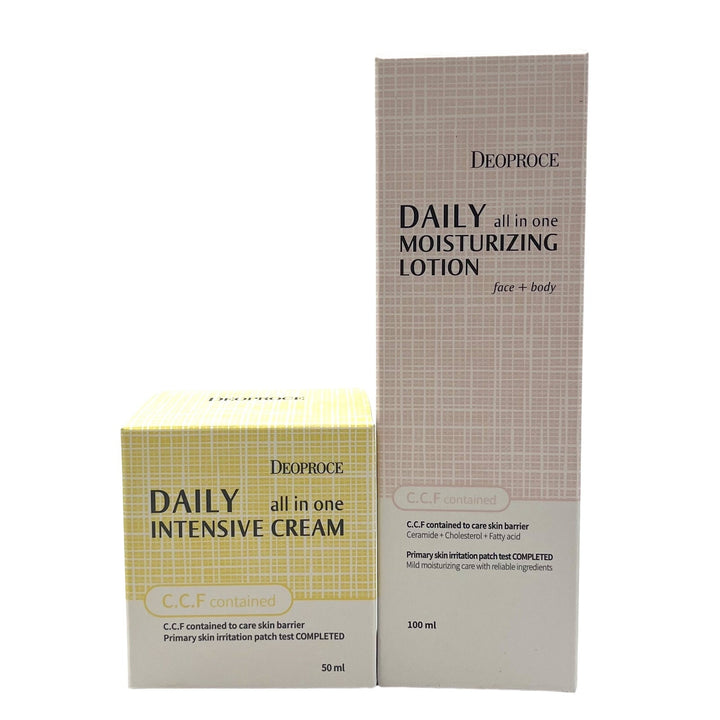 Deoproce All In One Daily Cream & Lotion Holiday Gift Set