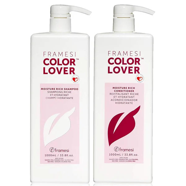 Framesi Color Lover Moisture Rich Shampoo &amp; Conditioner 33.8 oz Duo