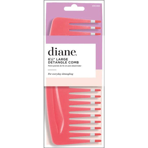 Diane Mebco 6.25" Large Detangle Comb (DBC060)