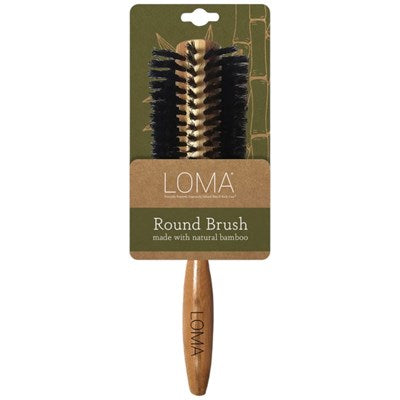 Loma Bamboo Round Brush