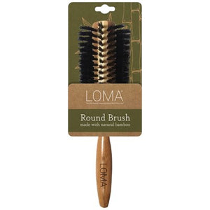 Loma Bamboo Round Brush