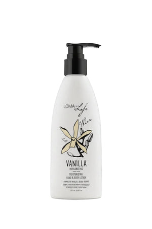 Loma Vanilla Invigorating Moisturizing Hand Body Lotion 8 fl.oz