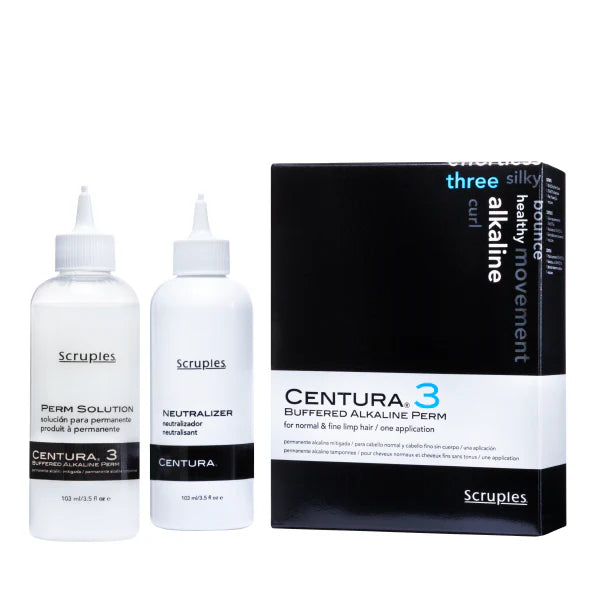 Scruples Centura 3 Buffered Alkaline Perm/Normal &amp; Fine Limp Hair-2 Pack