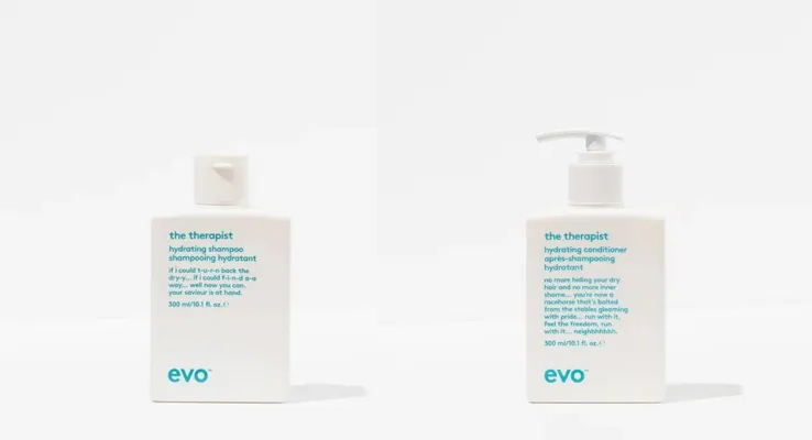 Evo The Therapist Hydrating Shampoo &amp; Conditioner 300ml (10.1oz) duo