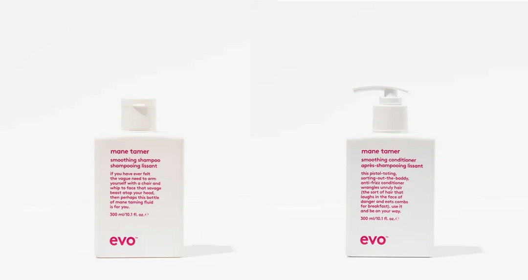 Evo Mane Tamer Smoothing Shampoo &amp; Conditioner 300ml (10.1oz) duo