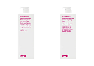 Evo Mane Tamer Smoothing Shampoo & Conditioner Liter duo